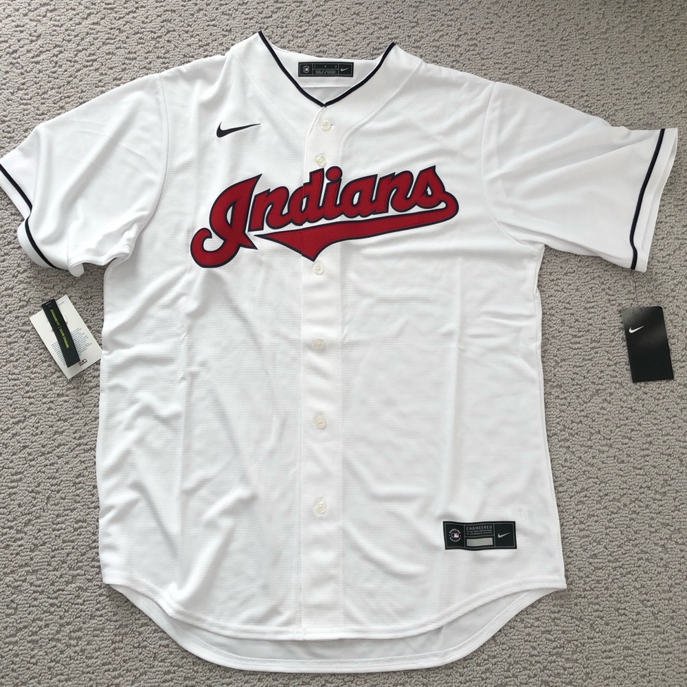Retro Cleveland Indians MLB Men’s Nike Embroidered Jersey - NWT size L